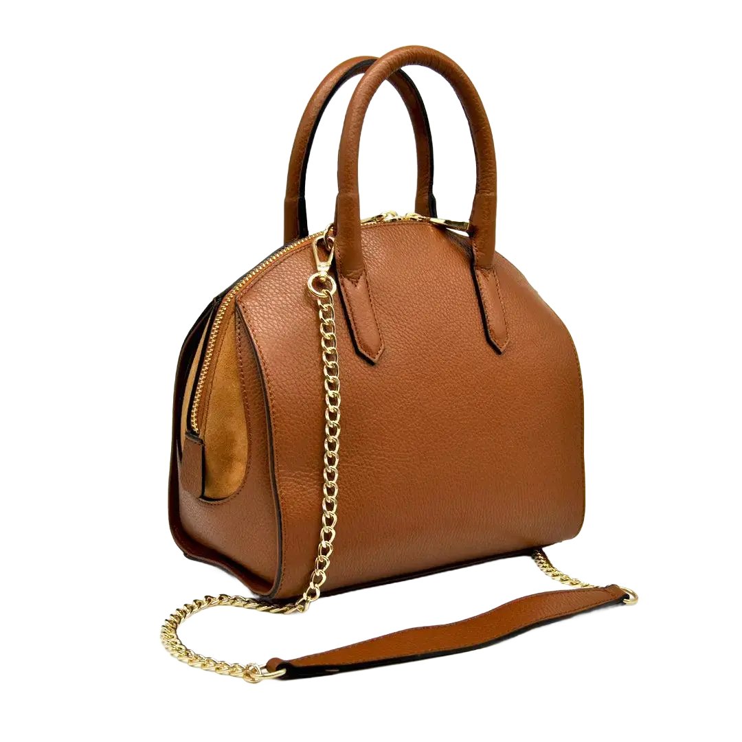 MALIKA - CUOIO - Marie Louise Bag