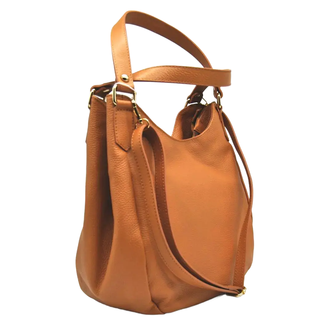 MALIA - CUOIO - Marie Louise Bag
