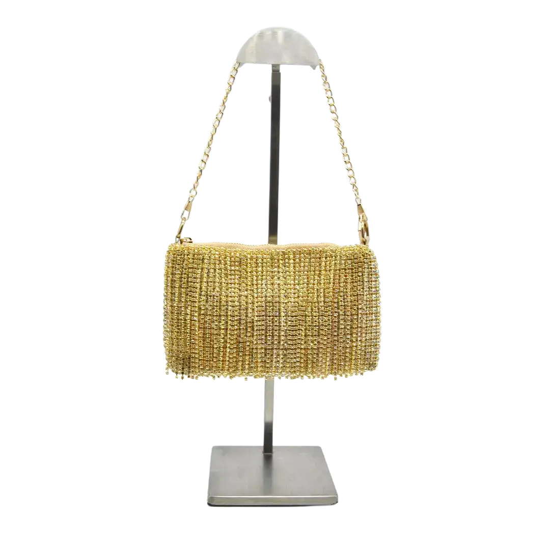 MICHELLE - STRASS ORO - Marie Louise Bag