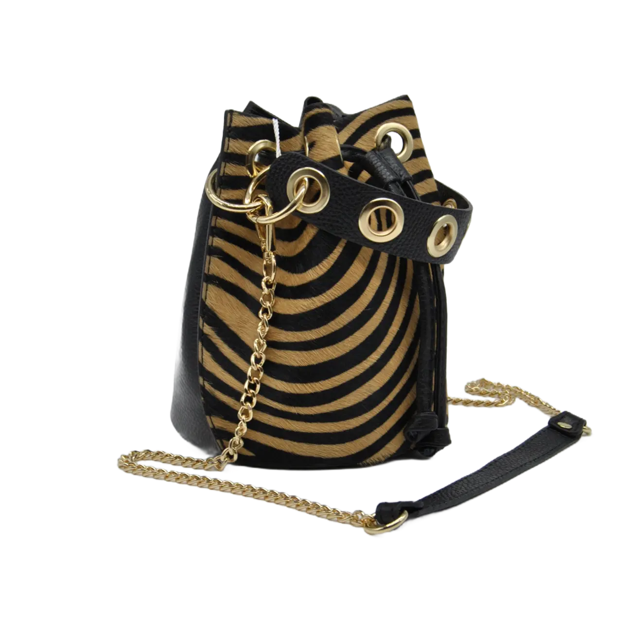 PATTY - ANIMALIER ZEBRA BEIGE/NERO - Marie Louise Bag Saldi
