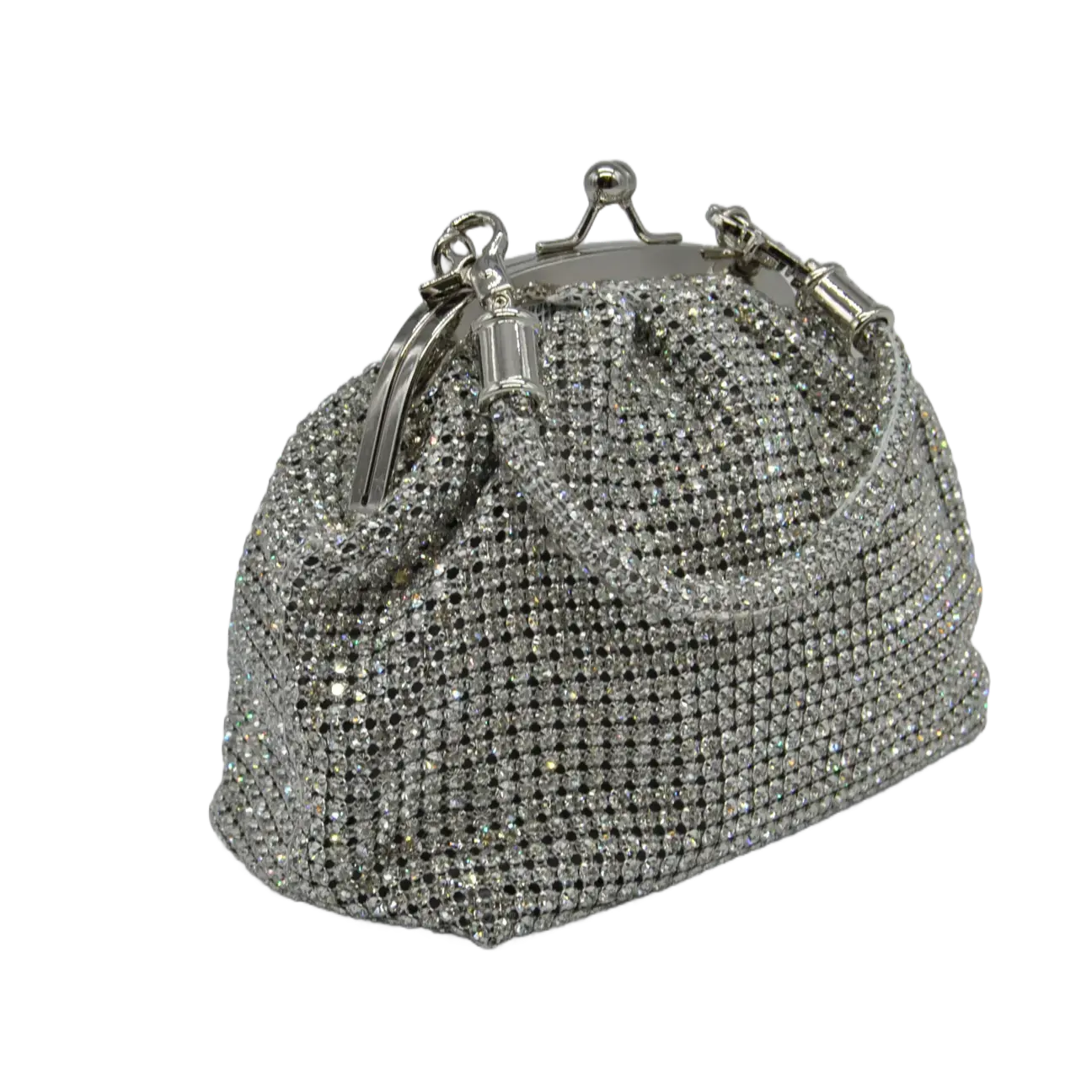 GINEVRA - STRASS ARGENTO - Marie Louise Bag