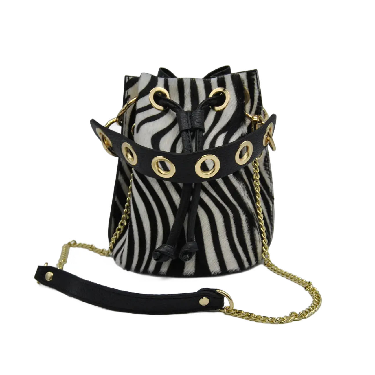 PATTY - ANIMALIER ZEBRA BIANCO/NERO - Marie Louise Bag Saldi