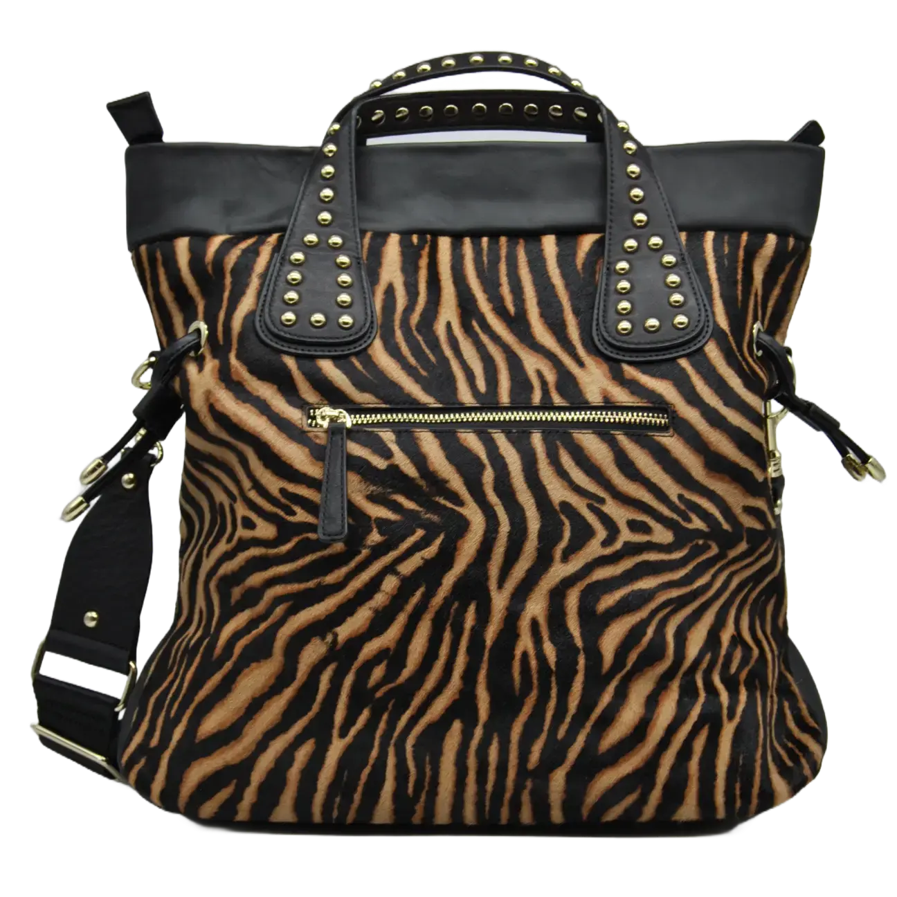 DOMENICA - NERO/ANIMALIER ZEBRA Saldi