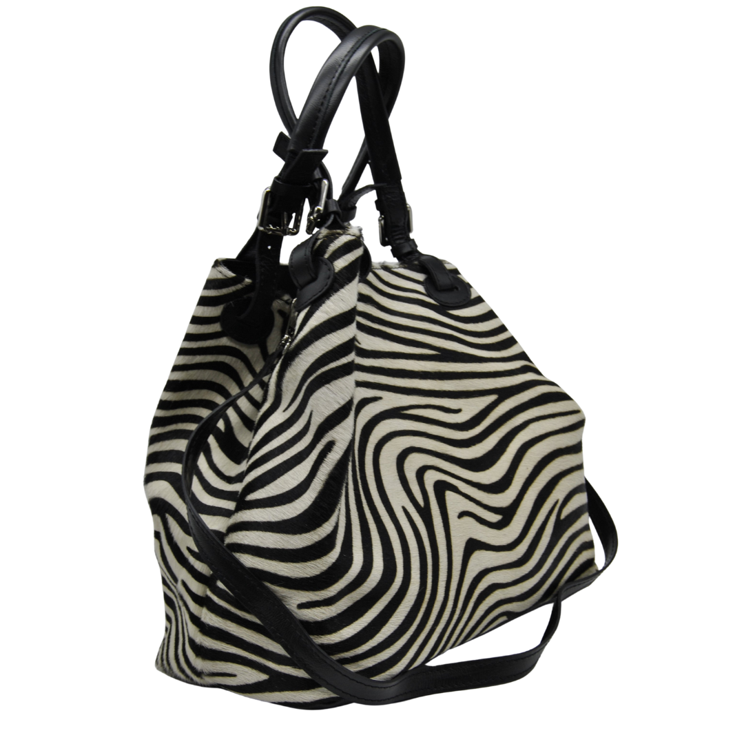 MARCELLA - ANIMALIER ZEBRA BIANCO/NERO