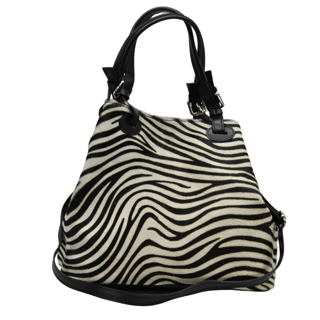 MARCELLA - ANIMALIER ZEBRA BIANCO/NERO