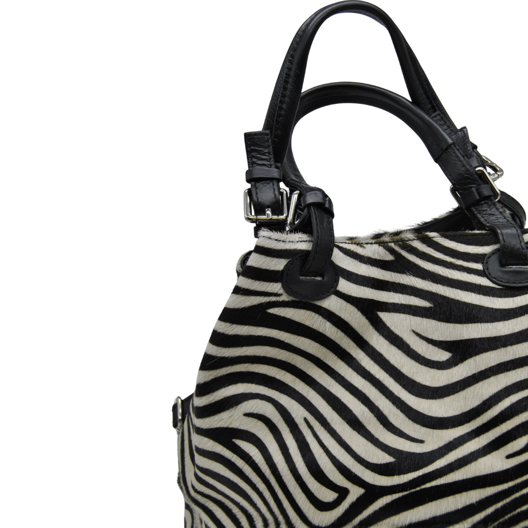 MARCELLA - ANIMALIER ZEBRA BIANCO/NERO