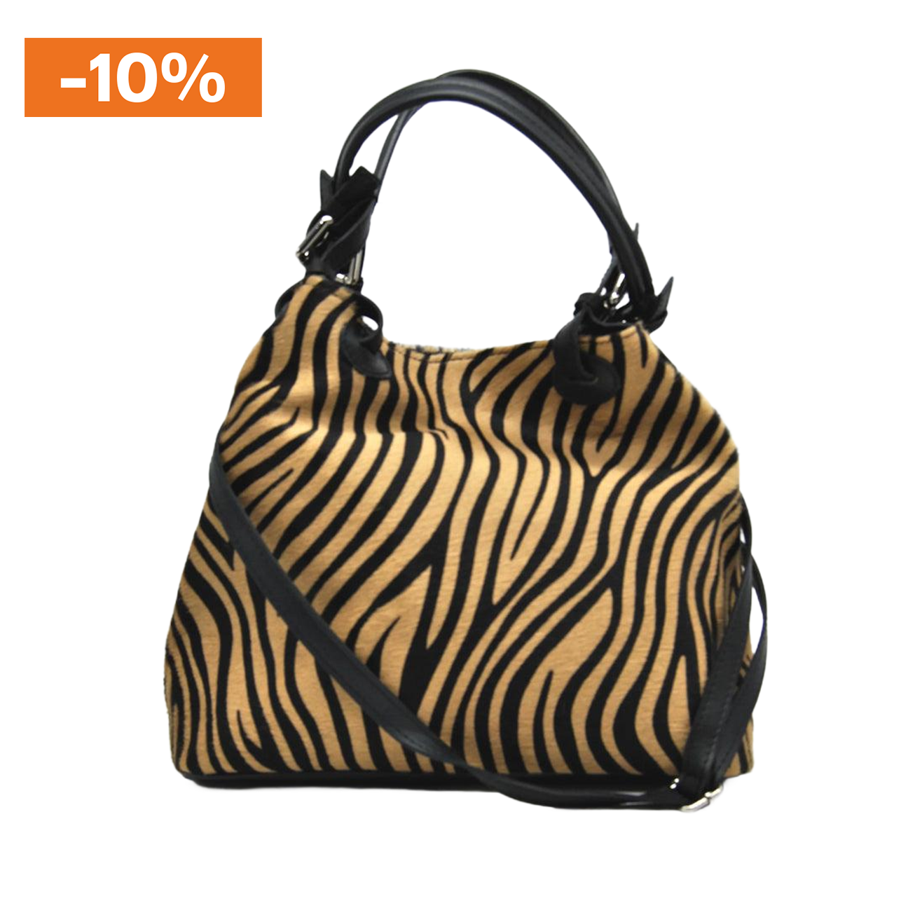 MARCELLA - ANIMALIER ZEBRA MORO/BEIGE